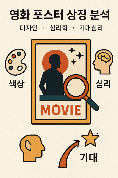 영화 포스터 상징 분석 (디자인, 심리학, 기대심리)