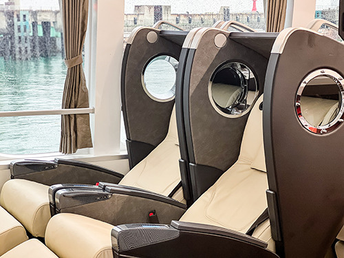 코리아프라이드호 1등석