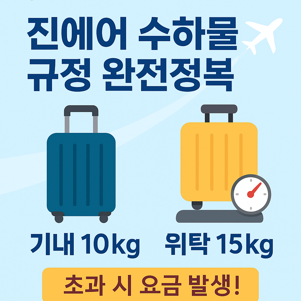 진에어 수하물 규정