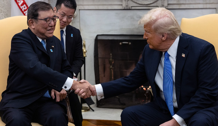 미일 관세협상 이미지