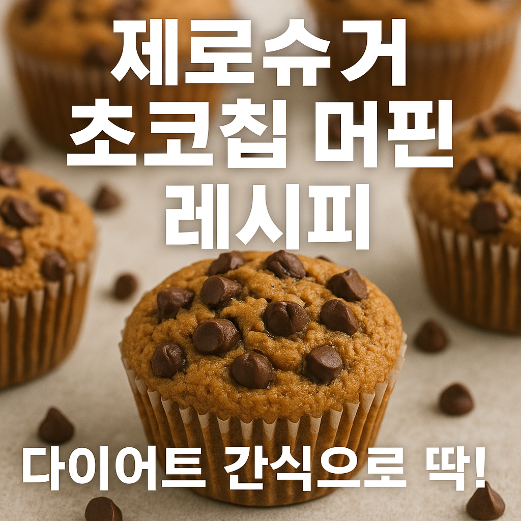 초코칩 머핀