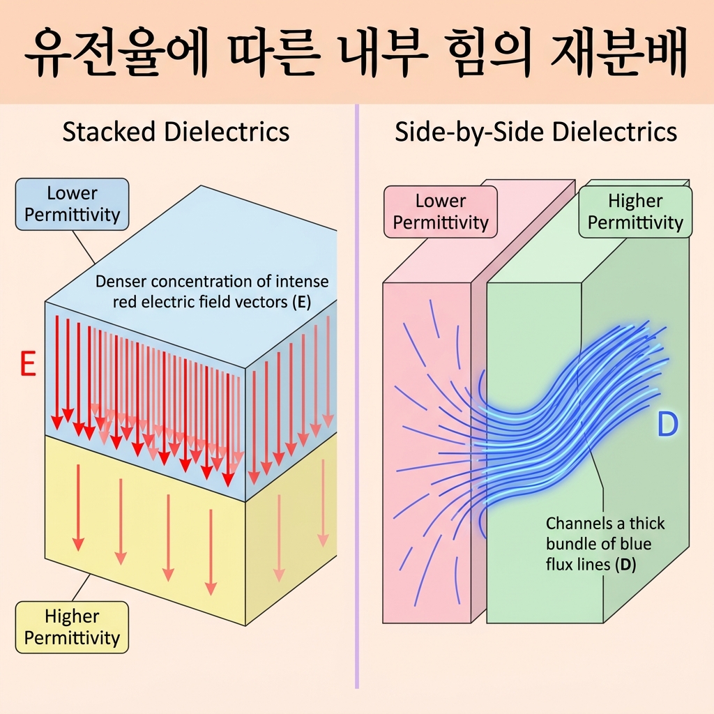 [전자기학] 제4장 유전체 (유전체의 직렬 및 병렬 연결과 합성 정전용량)