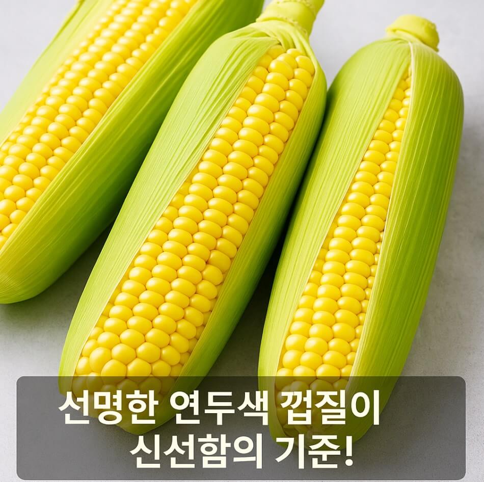 옥수수 삶는 방법