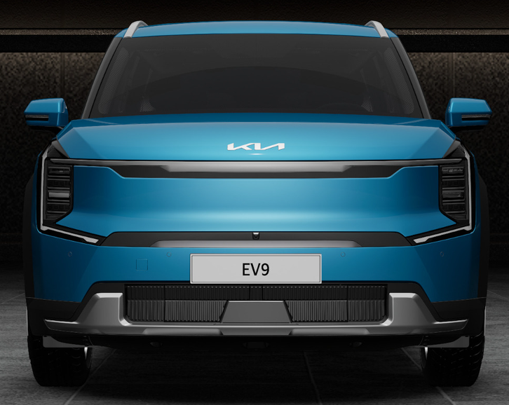 ev9 정면 모습
