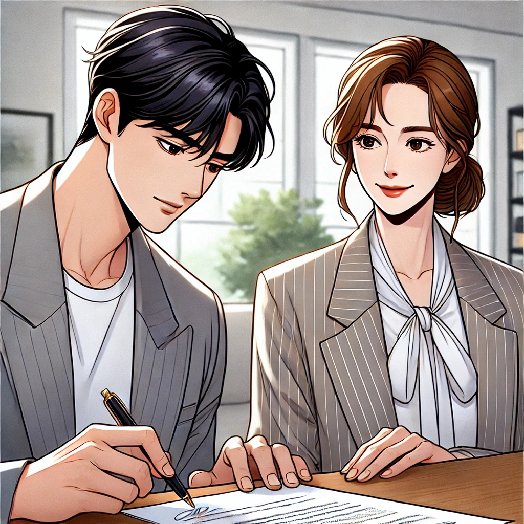 전세계약연장하는 모습