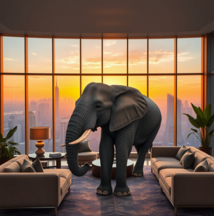 펜트하우스 코끼리 영화그림