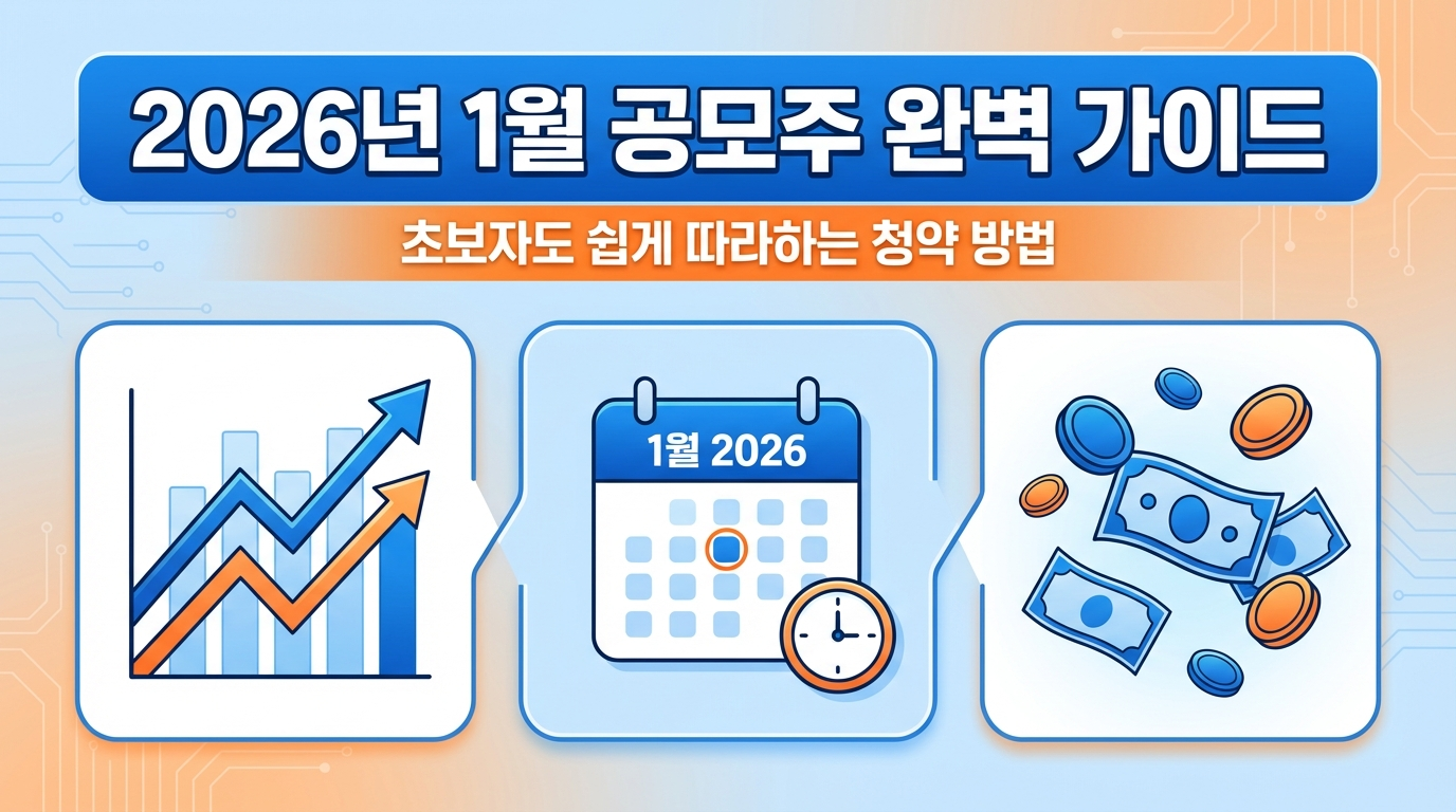 2026년 새해 첫 공모주 투자를 준비하는 완벽 가이드