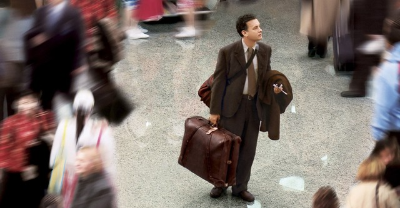 영화 더 터미널 공항 장면