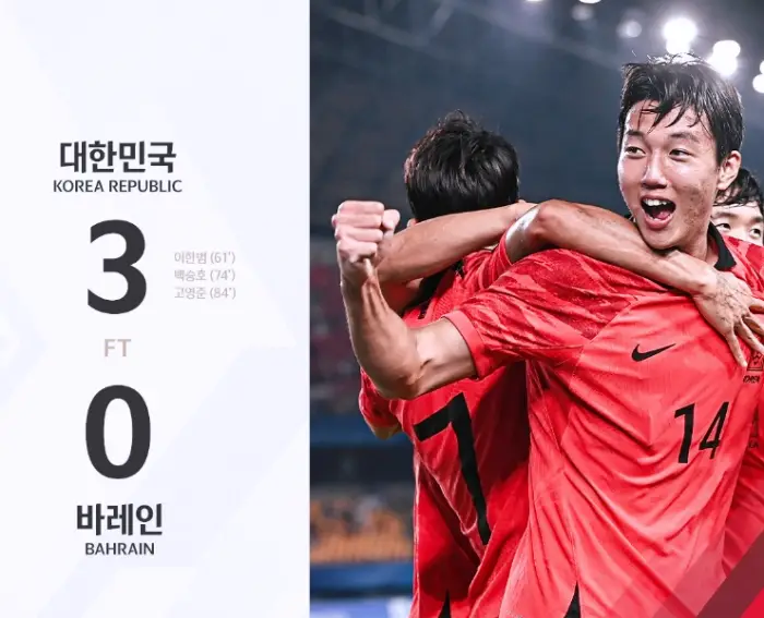 항저우 아시안게임 축구 하이라이트