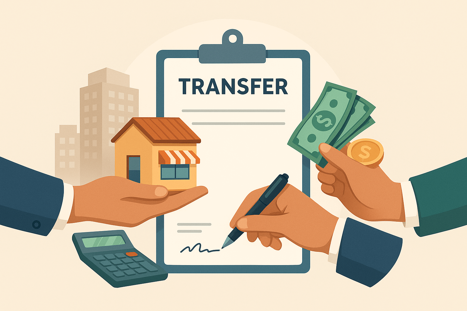 사업양도, 양수 사진