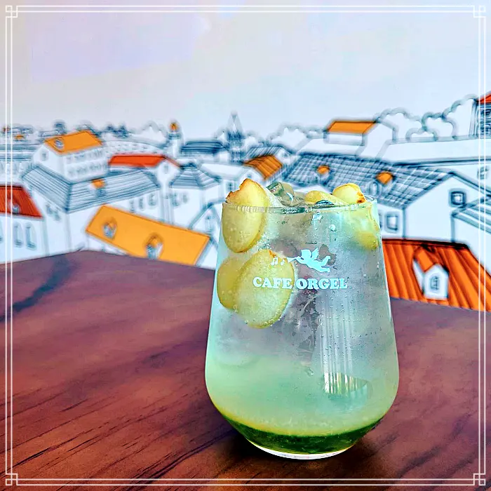 부산, 기장 맛집 나만의 오르골 만들 수 있는 디저트 감성 카페, 와플