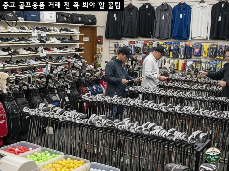 중고 골프용품 거래하려는 골린이라면 반드시 읽어야 할 사기 방지 체크리스트와 실전 팁을 정리