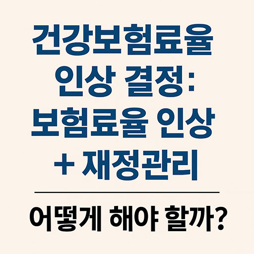 건강보험료율 인상 결정: 보험료율 인상