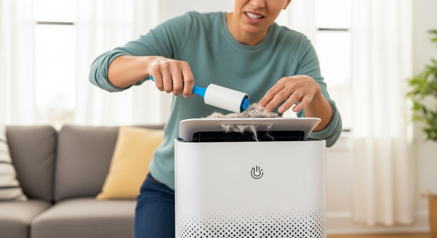 털날림 공기청정기 문제 해결 포인트