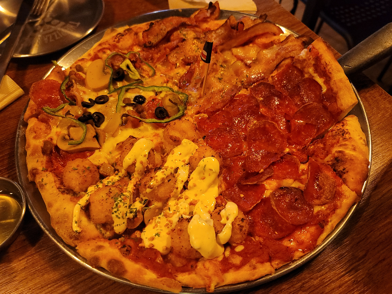 4가지맛(쿼터) 피자