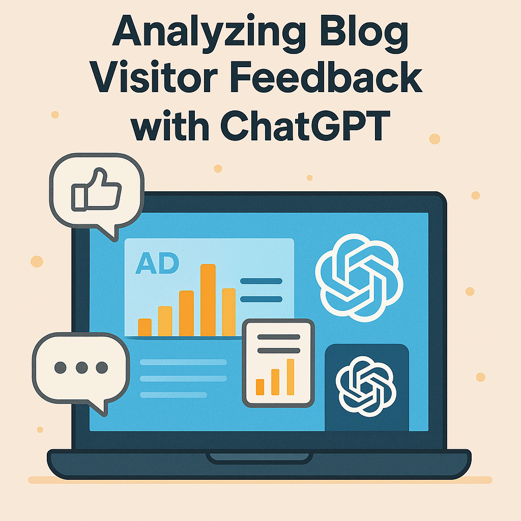 💬 ChatGPT로 블로그 방문자 피드백 자동 분석 시스템 만들기
(댓글, 체류시간, 반응을 데이터로 읽는 새로운 방법)