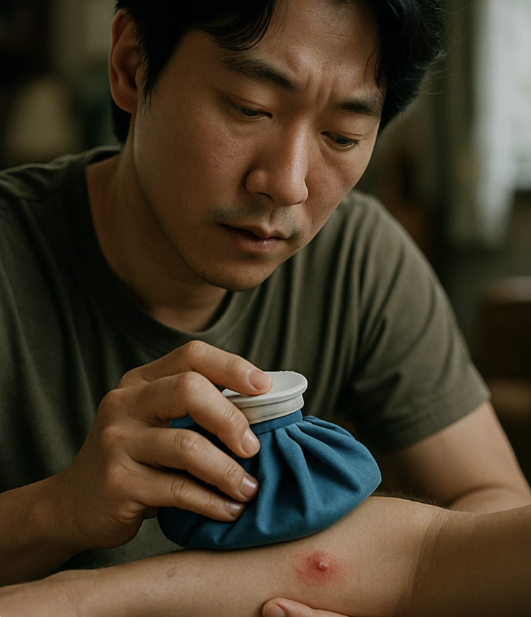 쏘였을 때, 올바른 응급처치법