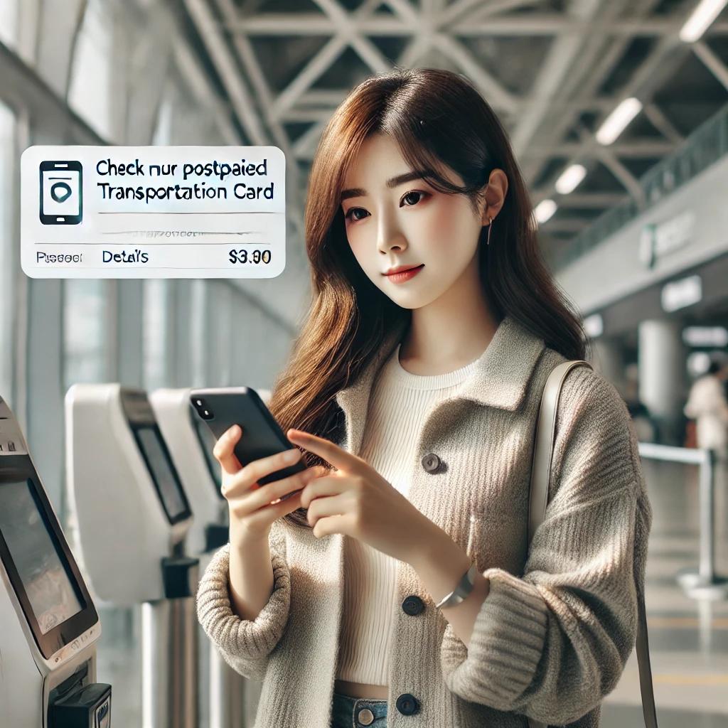 후불제 교통카드 사용내역조회