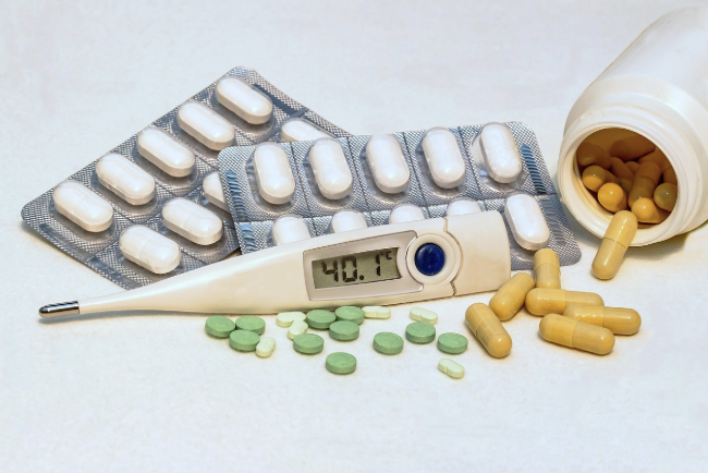 감기몸살에 좋은 비타민 약 사진