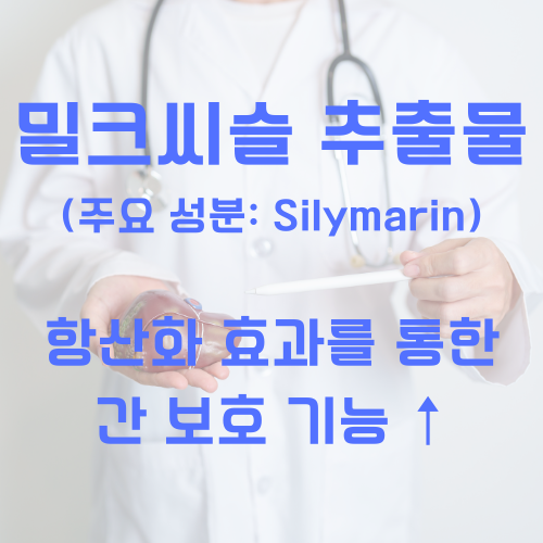 간기능 개선제 밀크씨슬