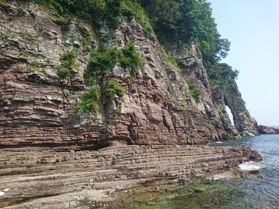 남일대 코끼리바위사진