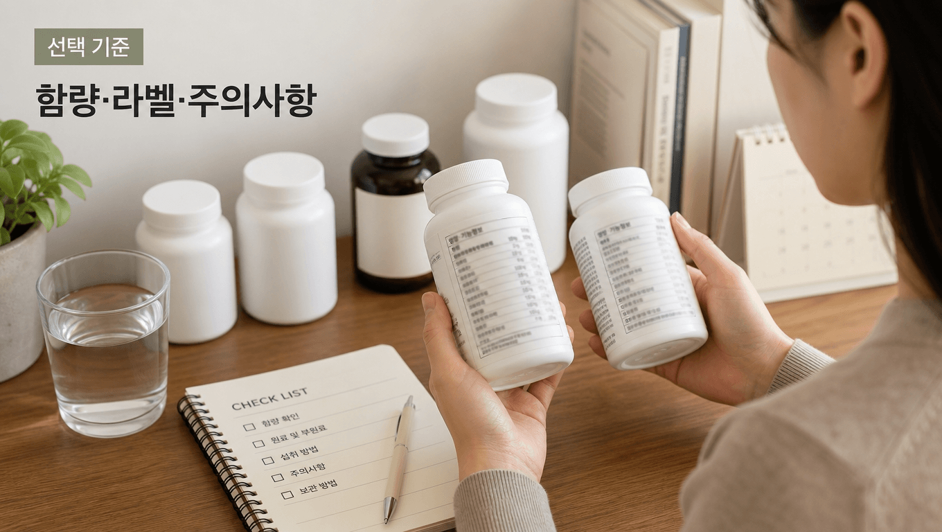 비오틴 제품 선택 기준