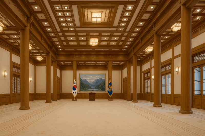 청와대-내부-본관