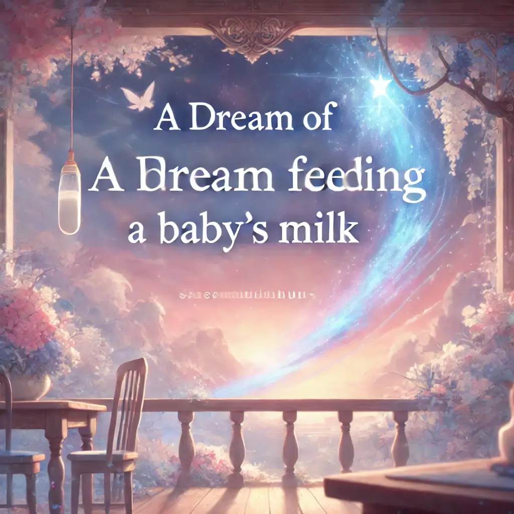 아기에게 젖먹이는 꿈