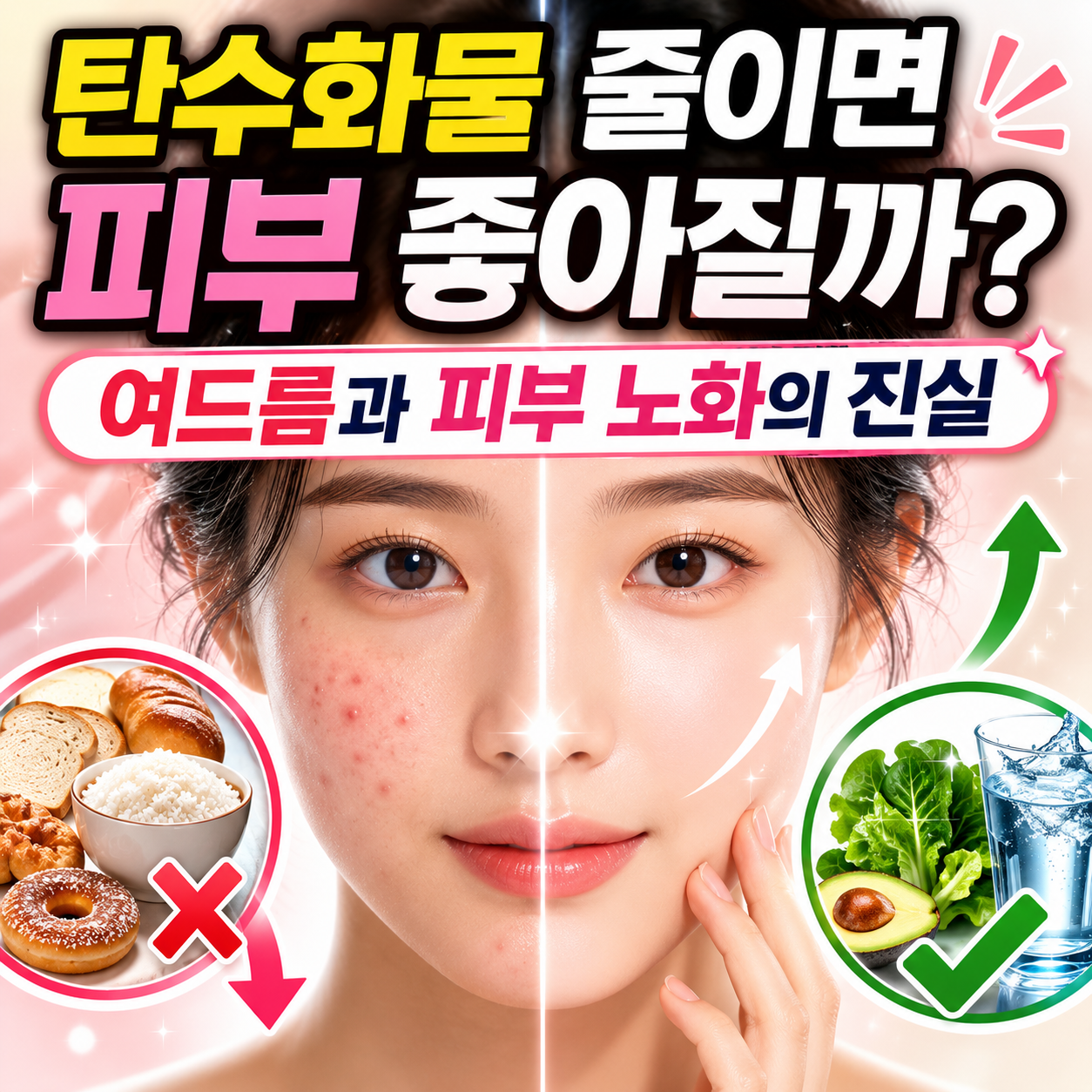 탄수화물 줄이면 피부 좋아질까?