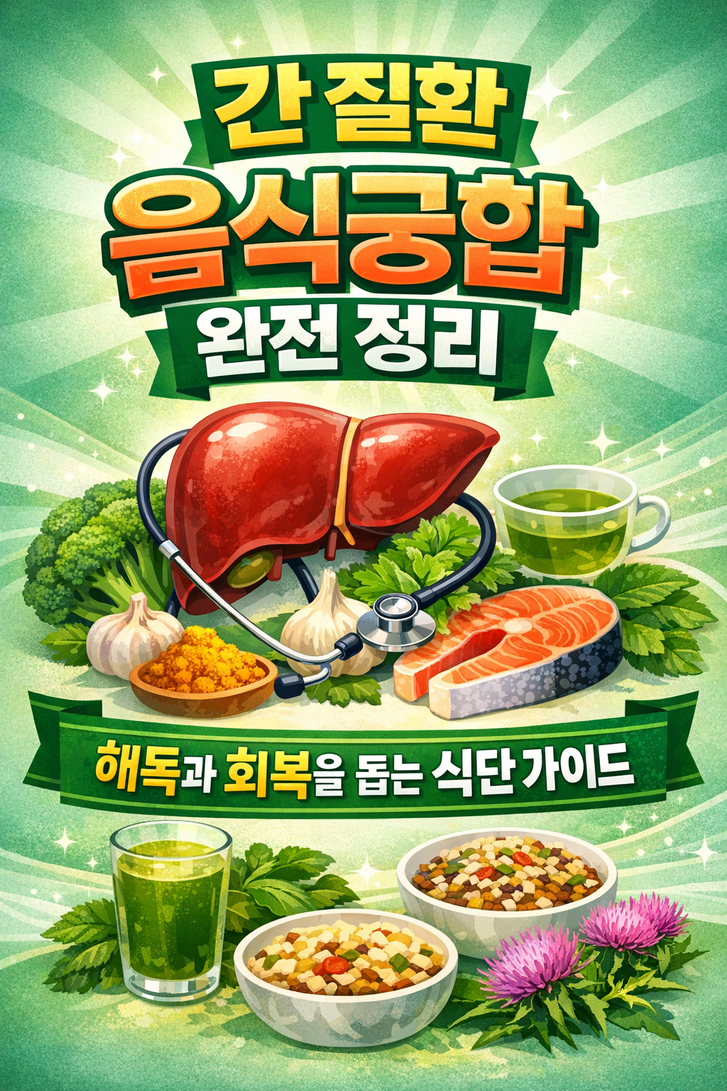 간 질환 음식궁합