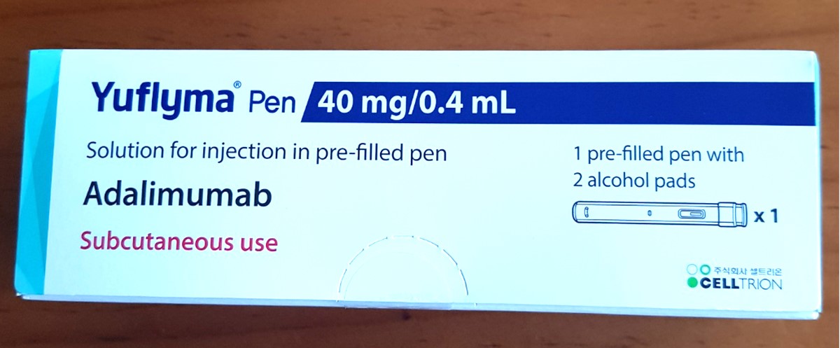 임상실험으로 처음 맞은 유플라이마