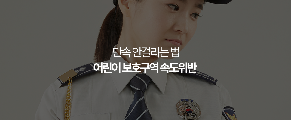 어린이 보호구역 시속 제한