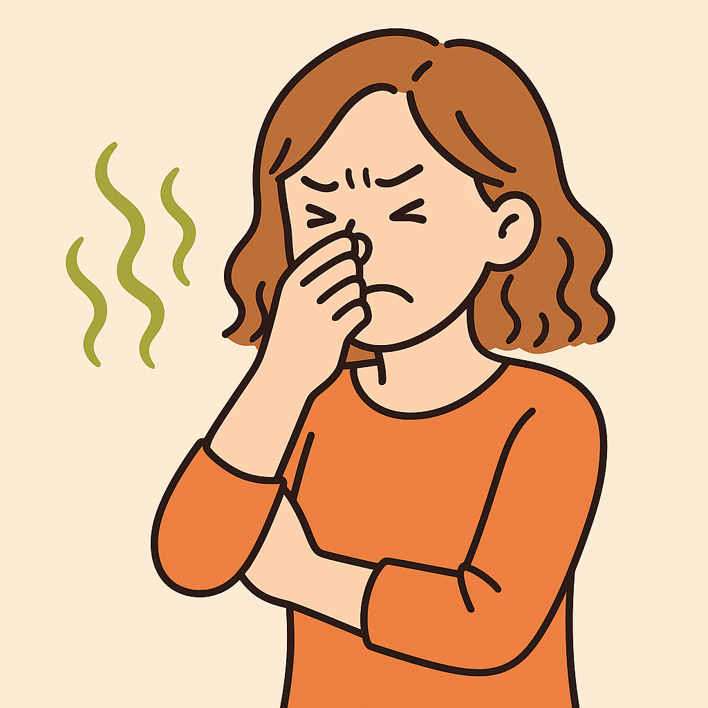 냉에서 냄새 피가 섞일 때 나타나는 증상 원인 좋은 음식