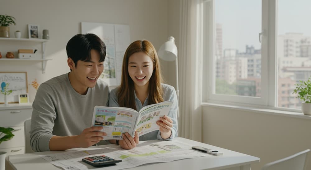 공공임대 입주 상담 장면