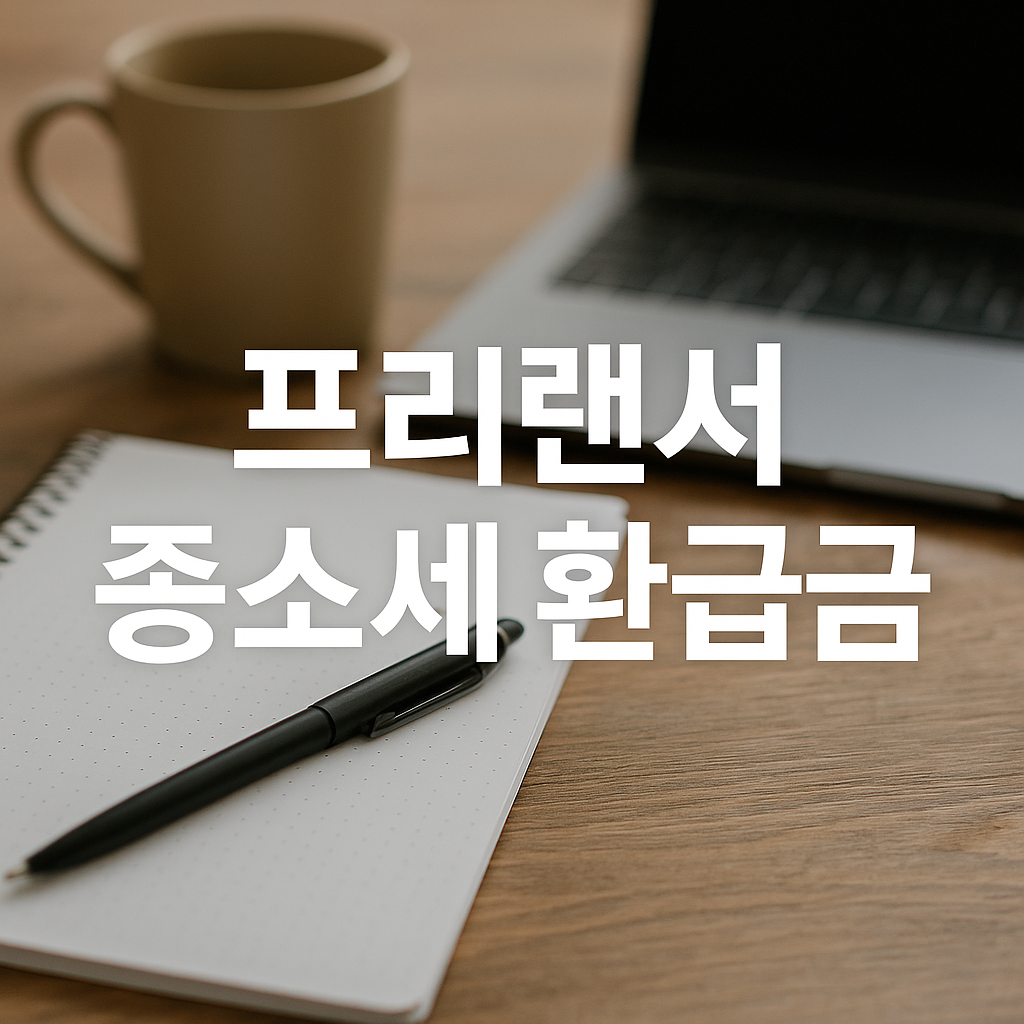 프리랜서 종소세 환급 (입금일, 지연, 조회)