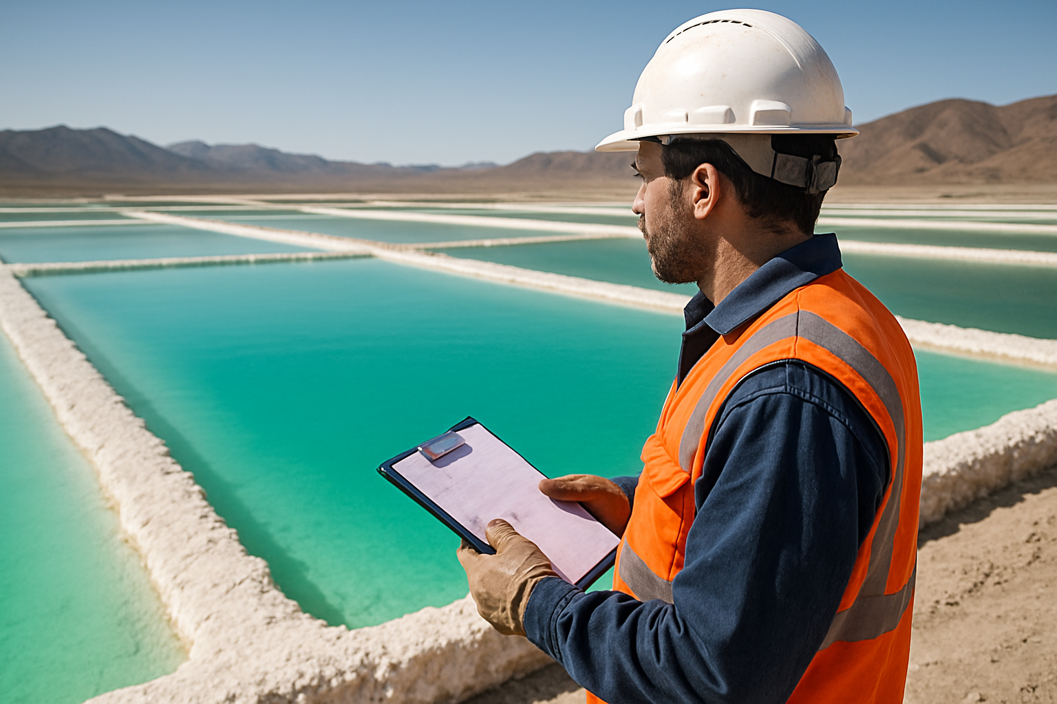 리튬 산업 이미지