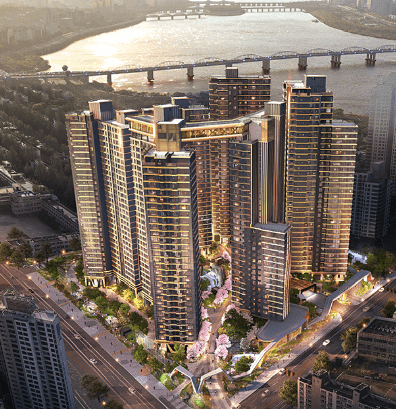 반포 래미안 원펜타스 전경