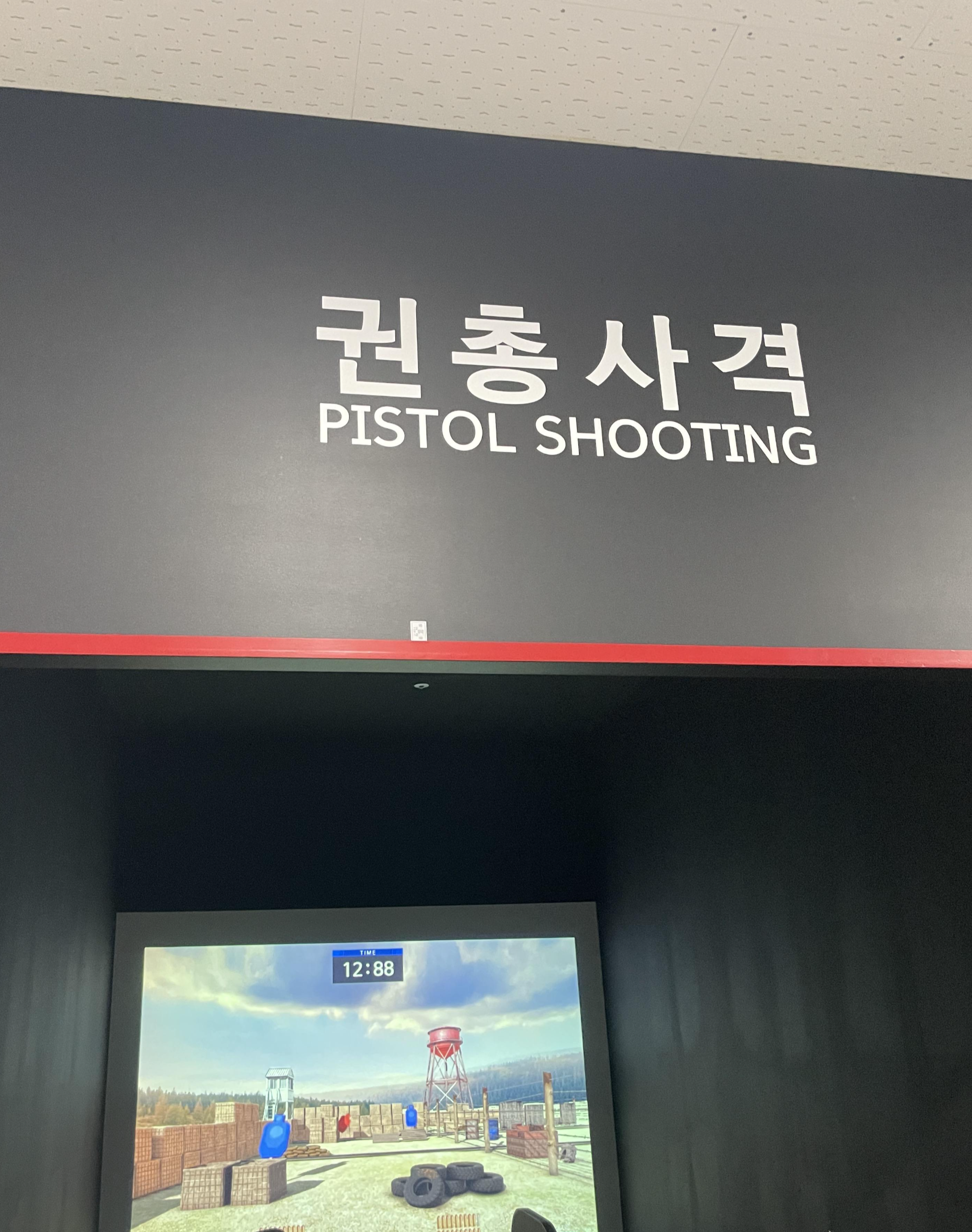 권총사격 스크린 사진