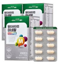 셀트리온 이너랩 멀티비타민 미네랄 이지퍼펙트&#44; 60정&#44; 3개