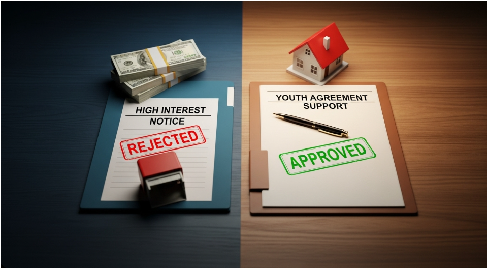 전세대출 승인과 거절 이미지