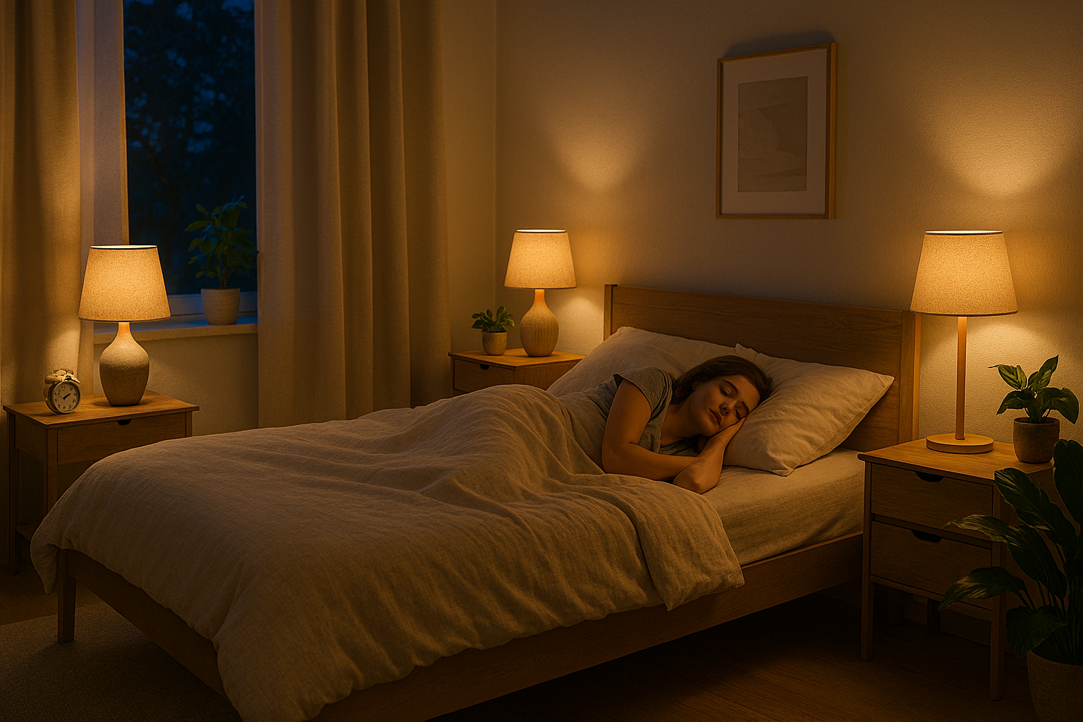 편안한 침실, 숙면을 돕는 수면 환경