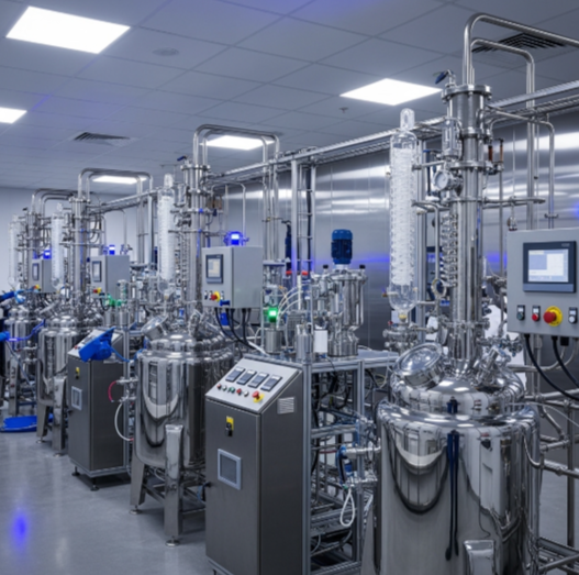 오메가3 생산공장 이미지