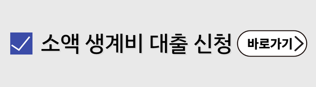 소액생계비 대출