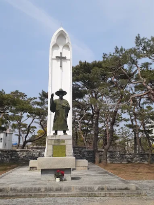 솔뫼성지 김대건 신부님 사진
