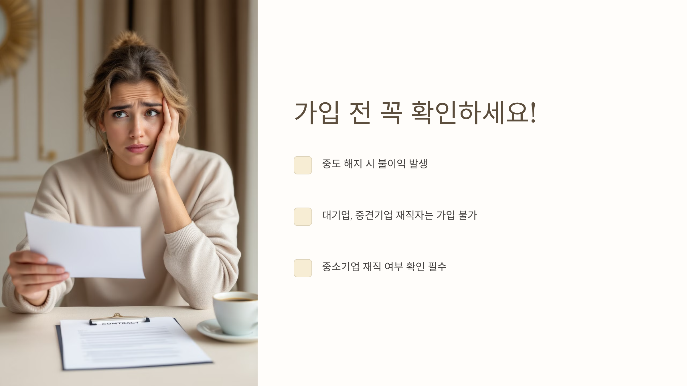 중소기업 재직자 우대 저축공제 자격 가입방법