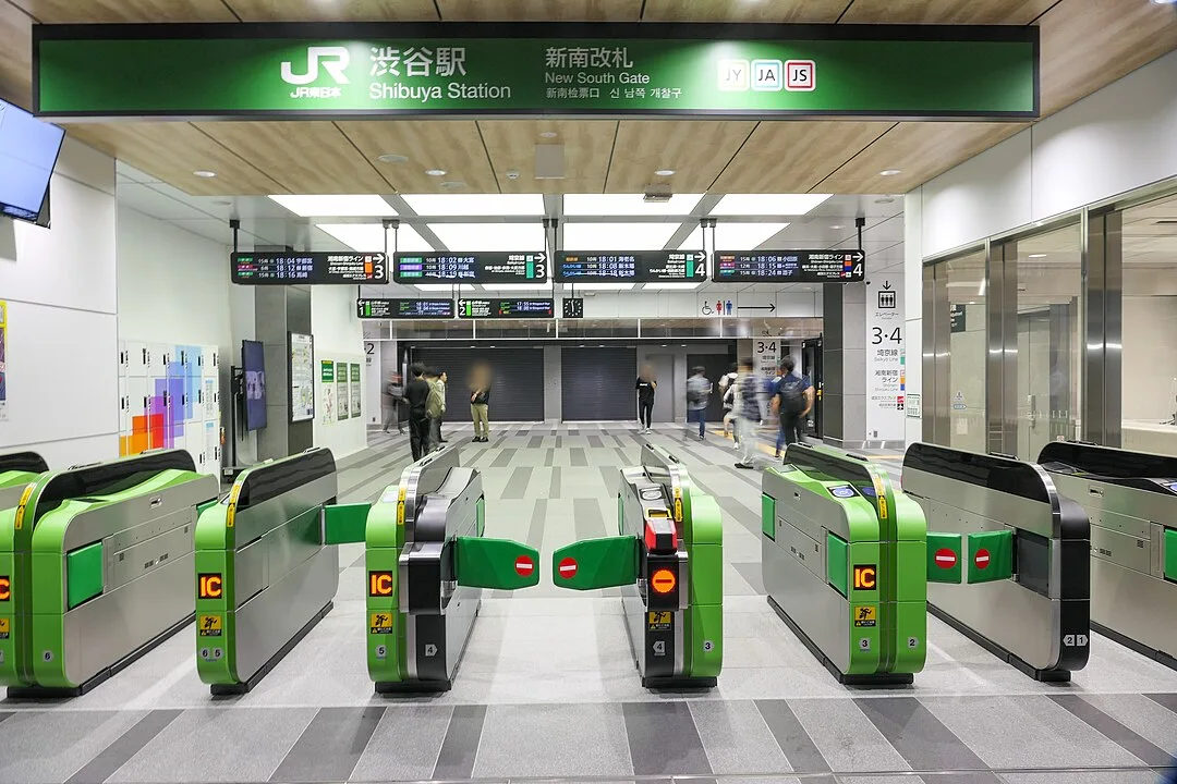 시부야 역 내(개찰구 내) 코인 로커