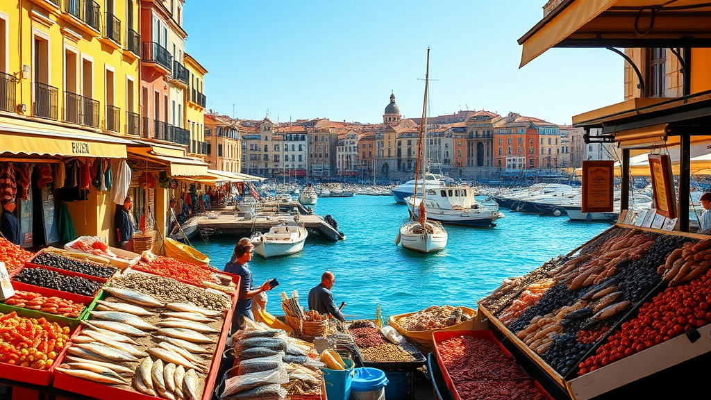 마르세유 항구의 역사와 어시장 이야기