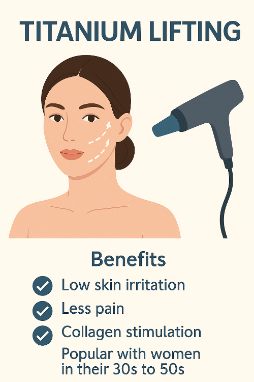 티타늄 리프팅 가격 부작용 유지기간 총정리