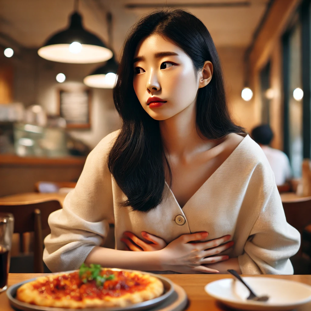 배고파하는 사진