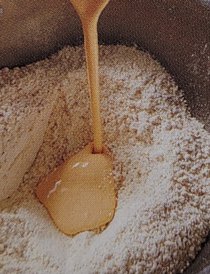 스콘 만들기 액체류 분할 혼합